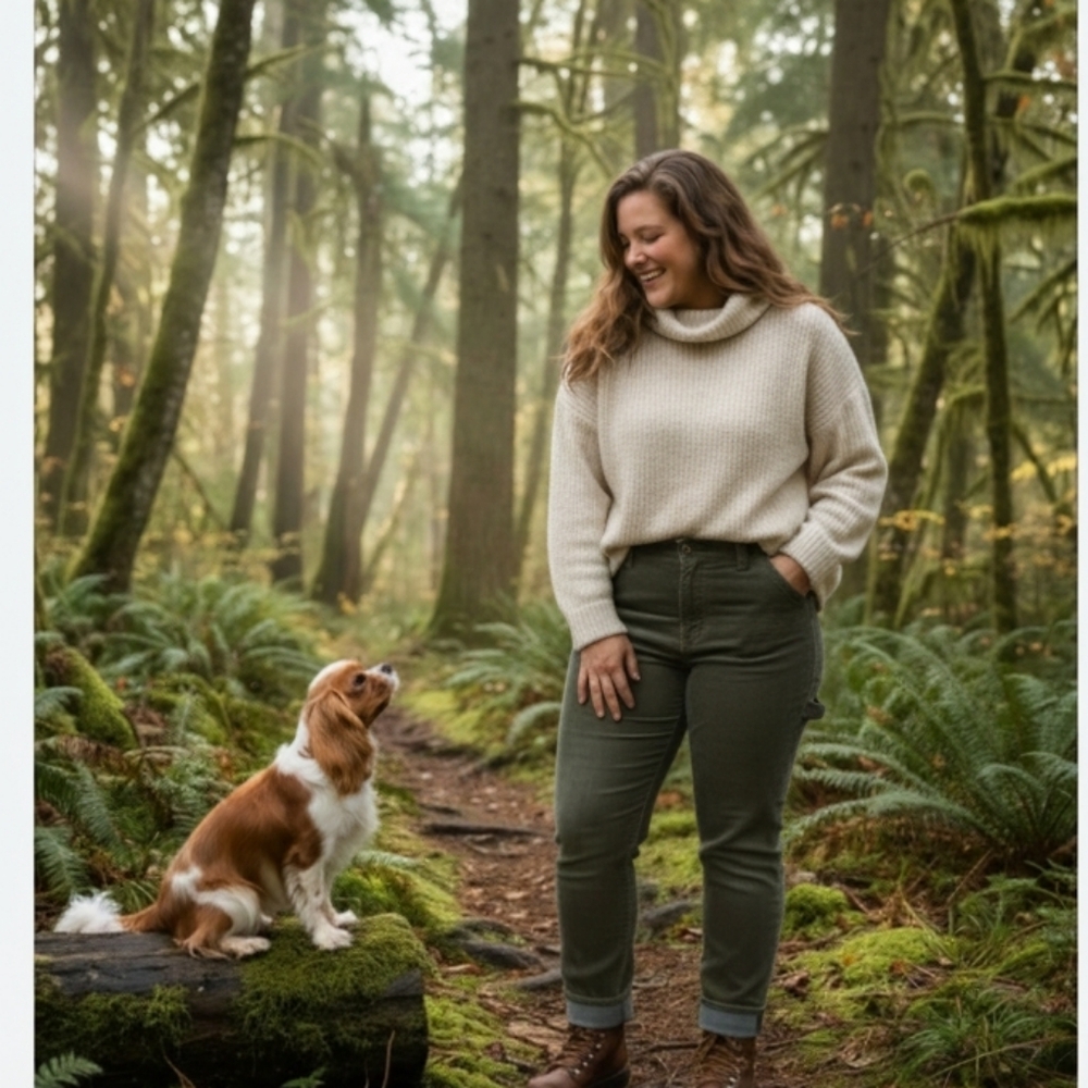 ✨️SALE! RE generation by Celebrity Pink Corderouy Cargo Style Pants in Olive